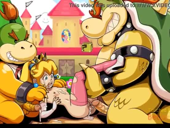 Princess peach and rosalina cum tribute