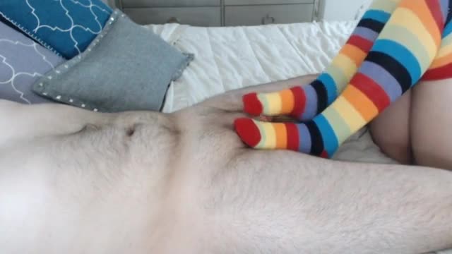Ribbed nylon dress socks sock suspender session