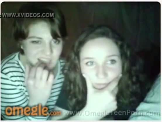 Sleepover friends flashing and teasing on omegle